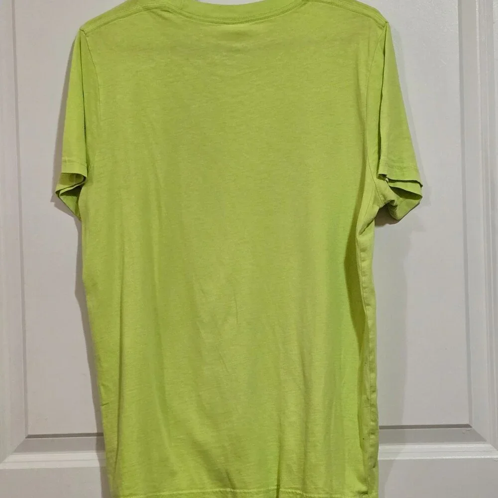 XL Lime green Hollister T-shirt - Picture 2 of 3